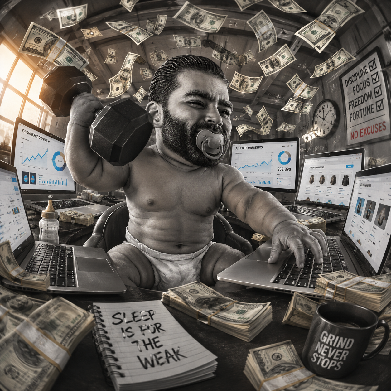 Baby Giga Chad meme